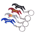 Horse Shape Bottle Opener with Key Chain